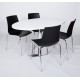 Stanza 4 Leg Polypropylene Side Chair